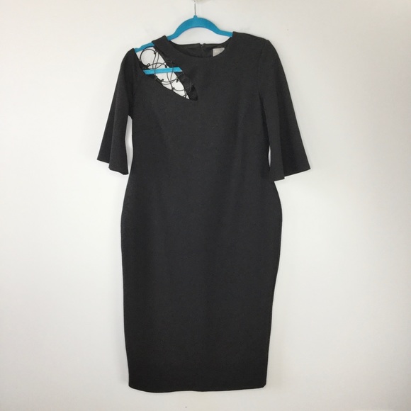 ASOS Dress Maternity Midi laced cutout shoulder - Picture 12 of 13